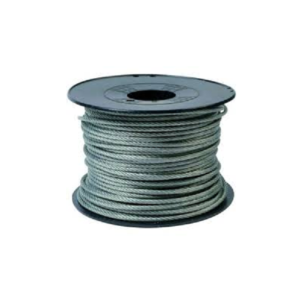 Câble d'acier Inox-Galvanisé plastifié Ø 1,5mm - vendu au mètre INOXC15 :  TP-MATÉRIAUX matériaux de construction et bricolage