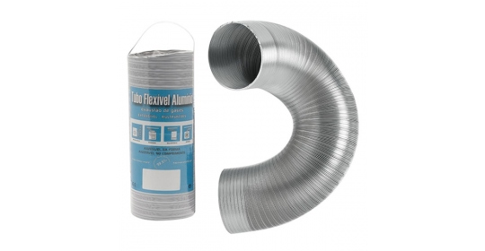 Aération -VMC -Gaine flexible / extensible Aluminium 2M